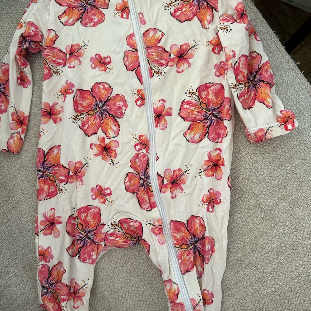 Floral Kids One Piece